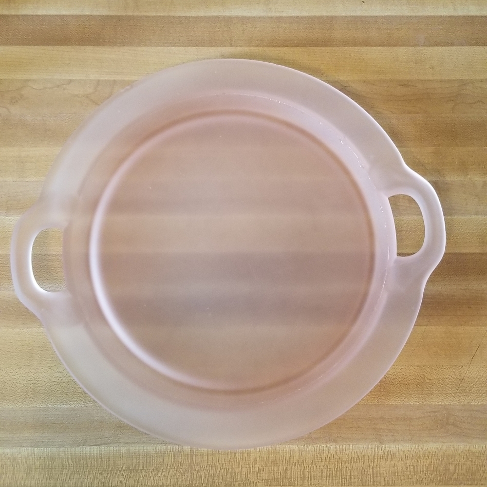 💖💖Satin Pink Sandwich Plate